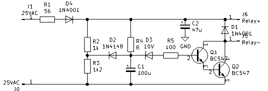 Speaker delay circuit